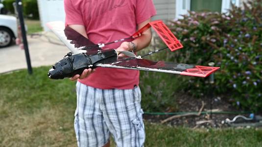 Voyager 3D printed R/C FPV plane