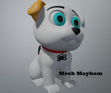 Mesh Mayhem Puppy