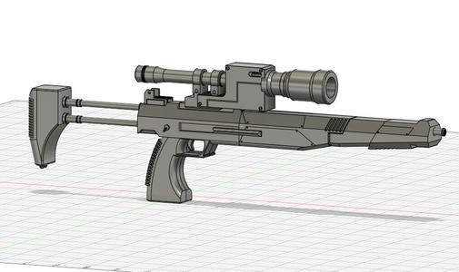 Westar 35 Carbine Blaster with Modular attachments - Star Wars