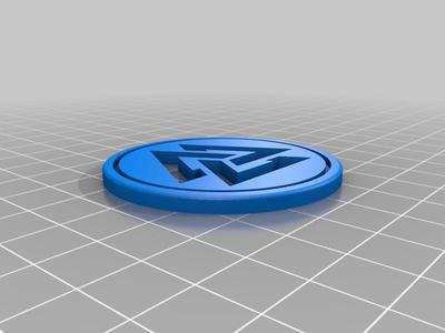Valknut Symbol Coin