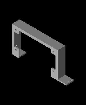 Fractal Design NODE 304 bracket for Lian Li 850W 80+ Gold SFX Power Supply