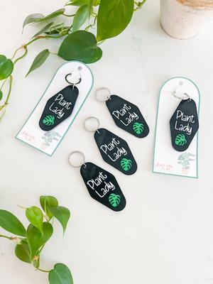 Plant Lady Keychain