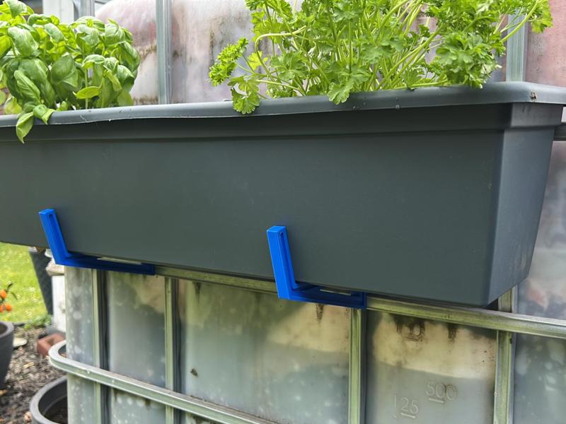 IBC Flower Box Holder
