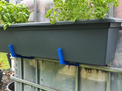 IBC Flower Box Holder