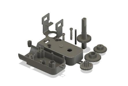 3d_printable_Geared_motor_remix