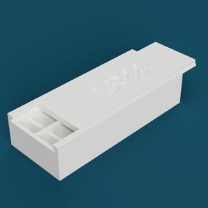 LR44- 20 Cells Storage Box.step