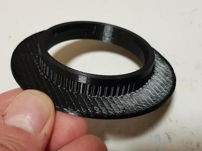 Canon EF bayonet flange / pinhole camera