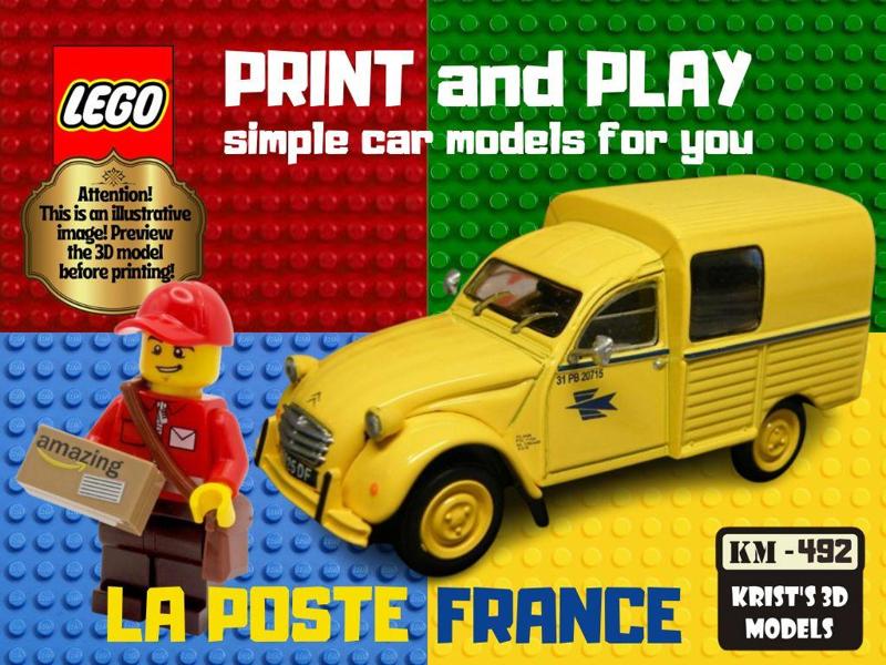LEGO La Poste Citroen C2