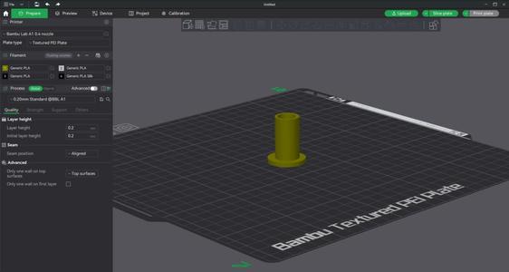 Mic/boom arm replacement plug