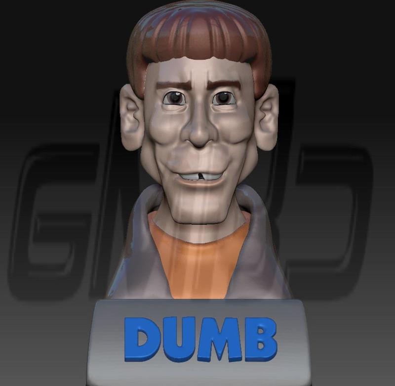 Dumb - Llyod Christmas Bust