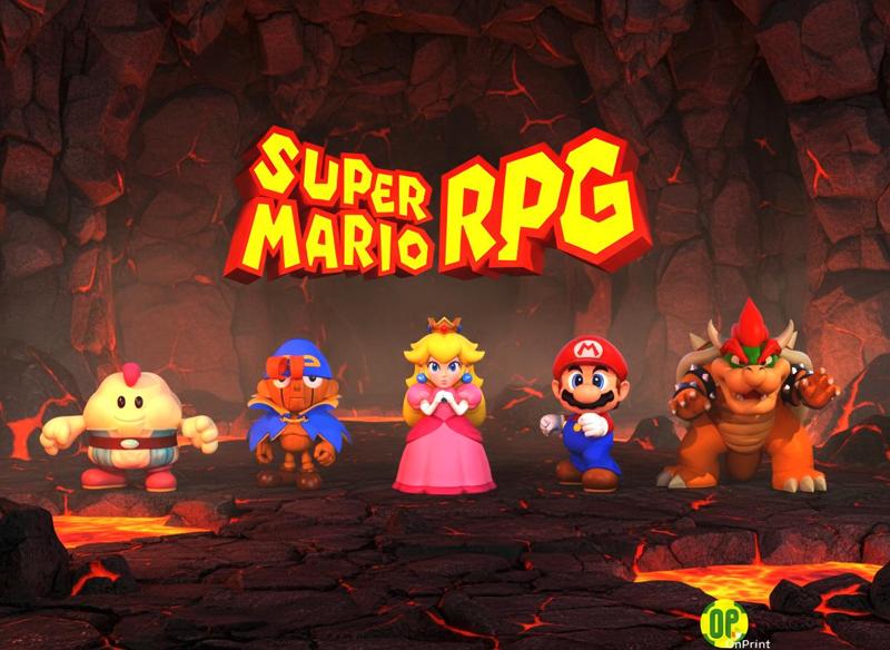 SUPER MARIO RPG - REMAKE - Pack 5 models - Printables -