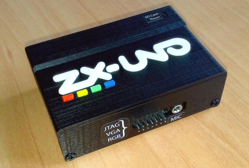 ZX-Uno case, a Sinclair ZX Spectrum clone