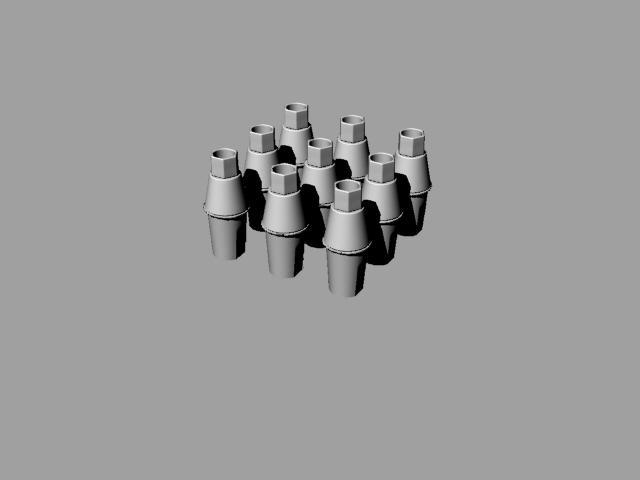DIO Dental Abutments  (3*3)