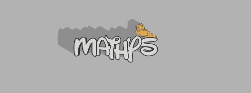 Mathys / garfield name lamp