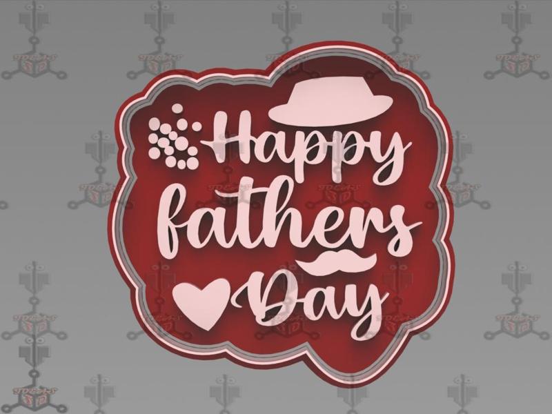 FATHER'S DAY COOKIE CUTTER 5