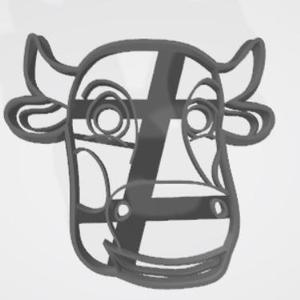 La vaca lola - Cookie cutter/cortate de galletita