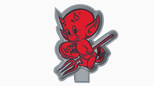 Little Devil (Hot Stuff)  Valentines Air Freshener Molds