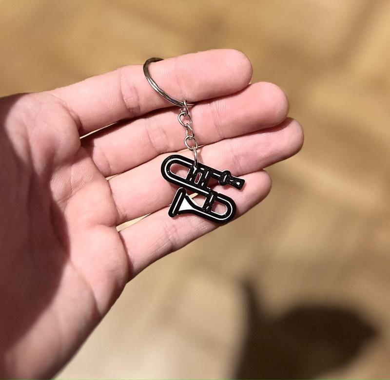 Keychain Trombone // Trombone keychain