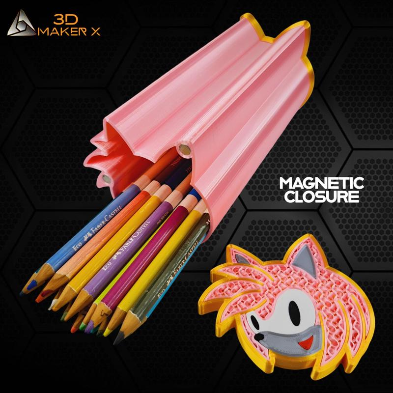 PENCIL HOLDER/CASE AMY ROSE