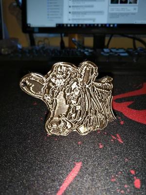 Cow relief key ring