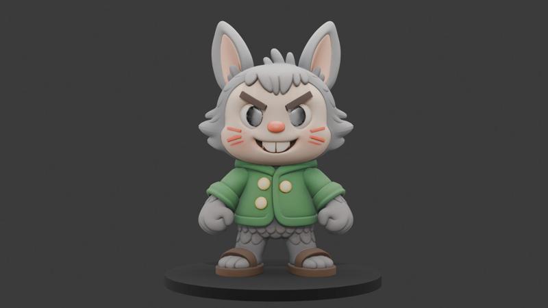Labubu – 3D Printable Figure