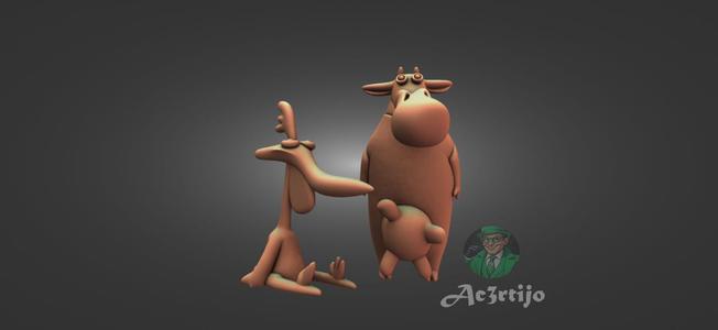 THE COW AND THE CHICK - ANIMATED TV SERIES