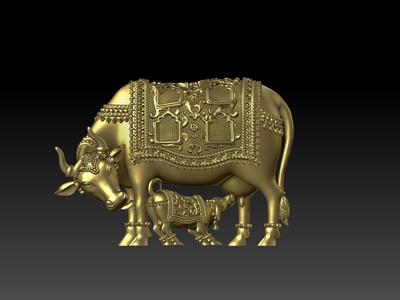 Gow Mata Cow Murti 04