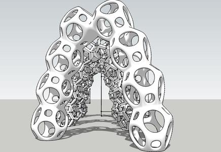 Polyhedral Arch
