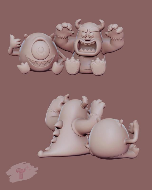 Mike and Sulley Monsters SA Pack