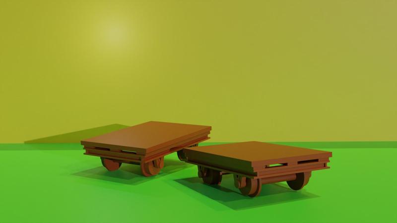 H0 SmallFlat wagon SmallWorking wagon Bw Bww