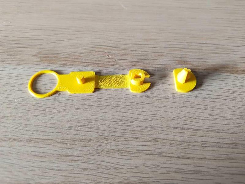 GM carpet clip