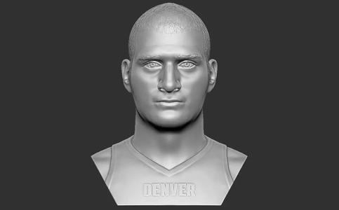 Nikola Jokic bust for 3D printing