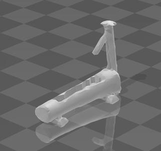 Mountain wooden well (H0 scale)