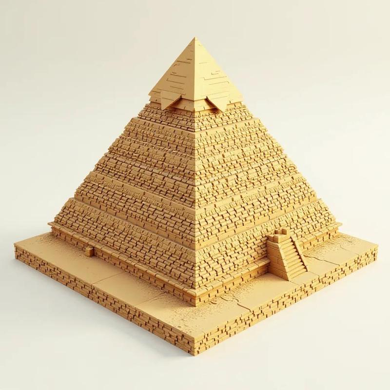 Giza Pyramid Iconic Model 🏜️