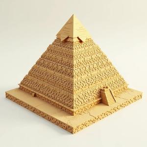 Giza Pyramid Iconic Model 🏜️
