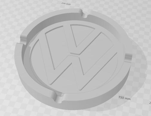 Cendrier Volkswagen / Ashtray Volkswagen
