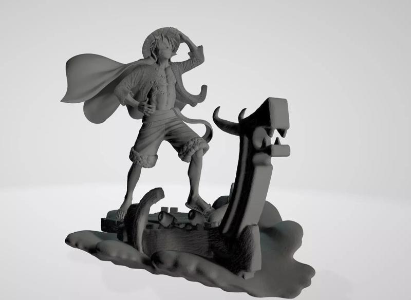Monkey D Luffy Le Roi des Pirates en devenir