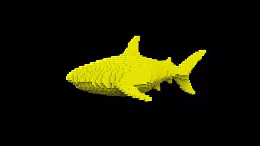 Megalodon voxel