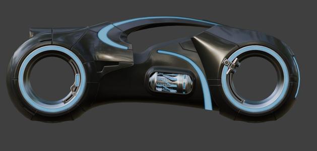 Light Cycle 3D Model - Fortnite x Tron STL