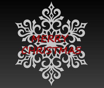 Flocon de neige ( snow Flake ) 001
