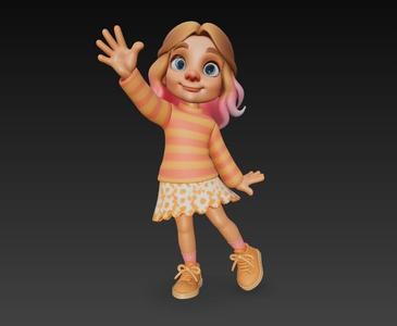 Enid Sinclair Wednesday's Series (Nevermore Academy) – Gothic 3D Collectible