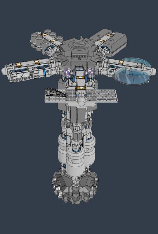 Homestead Class Modular Space Station