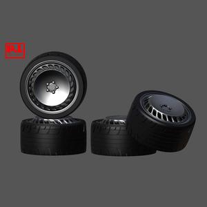 Messer ME03-3 Turbofan Rims + Tires Set