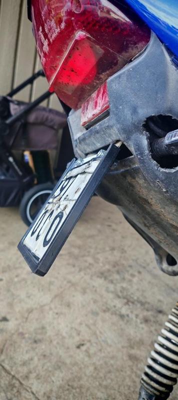 license plate (Reg.Plate) holder _(MOPED)
