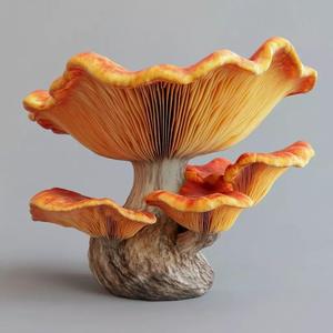 Mushroom model ready for printing