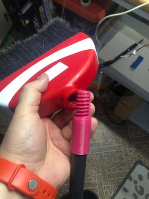 Mop and broom attachment