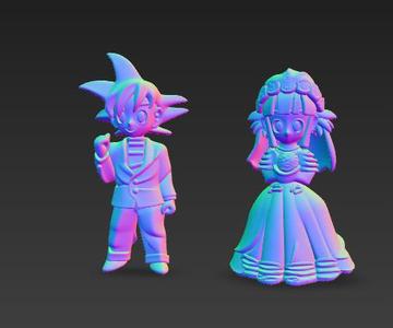 goku and bulma