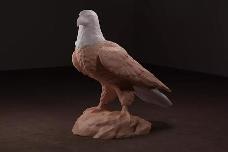 Bald Eagle Sculpture