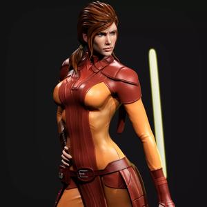 Bastila Shan 3D Print