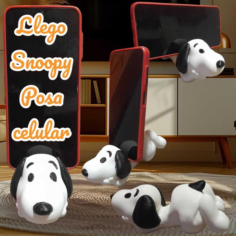 Snoopy cell phone holder
